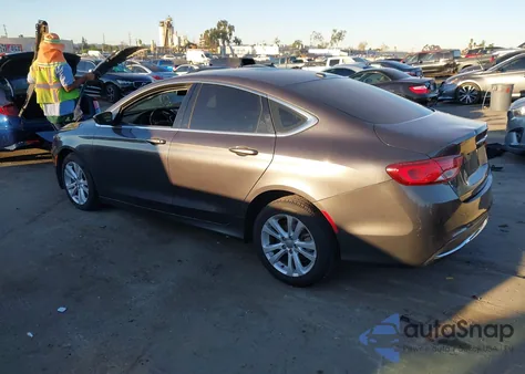 2015 Chrysler 200 Limited z USA, uszkodzony, nr VIN 1C3CCCAB7FN719963